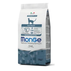 Monge Natural Superpremium Sterilised Trota - 1,5 Kg