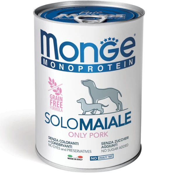 Monge Monoproteico SOLO 400 Gr - Tonno 6 Monge Monoproteico SOLO 400 Gr - Tonno - immagine 4