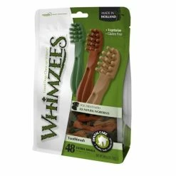 Whimzees Snack Dentale Naturale Spazzolino - XS 48 Pezzi