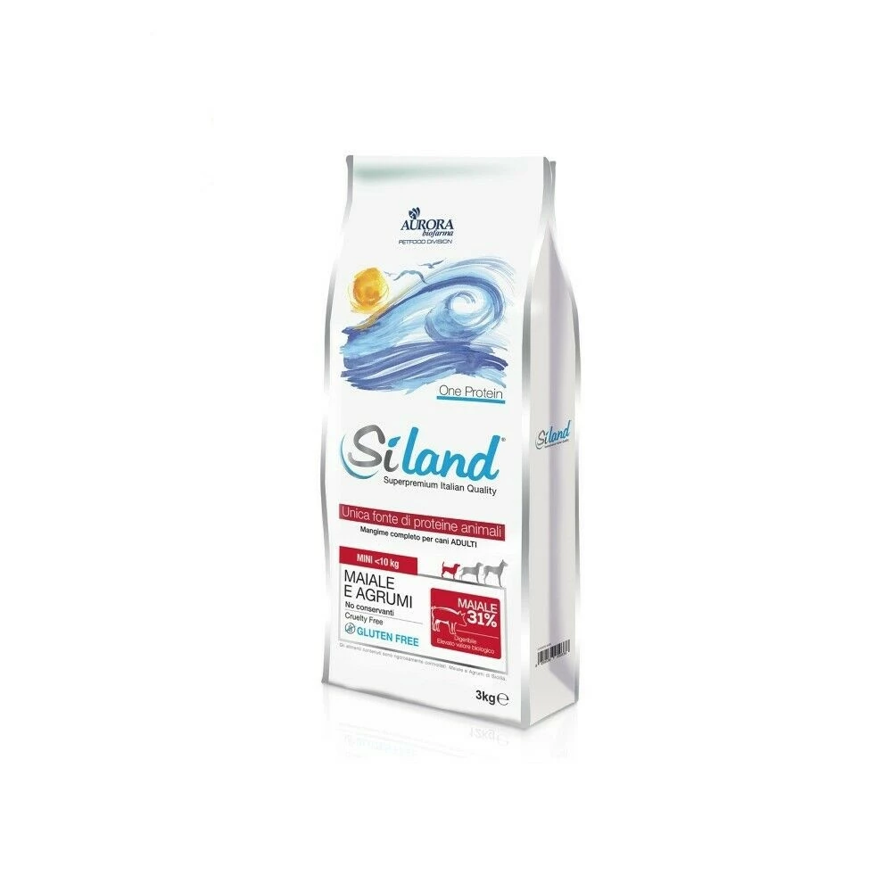 Siland Adult Mini Maiale E Agrumi - 3 Kg 3 Siland Adult Mini Maiale E Agrumi - 3 Kg
