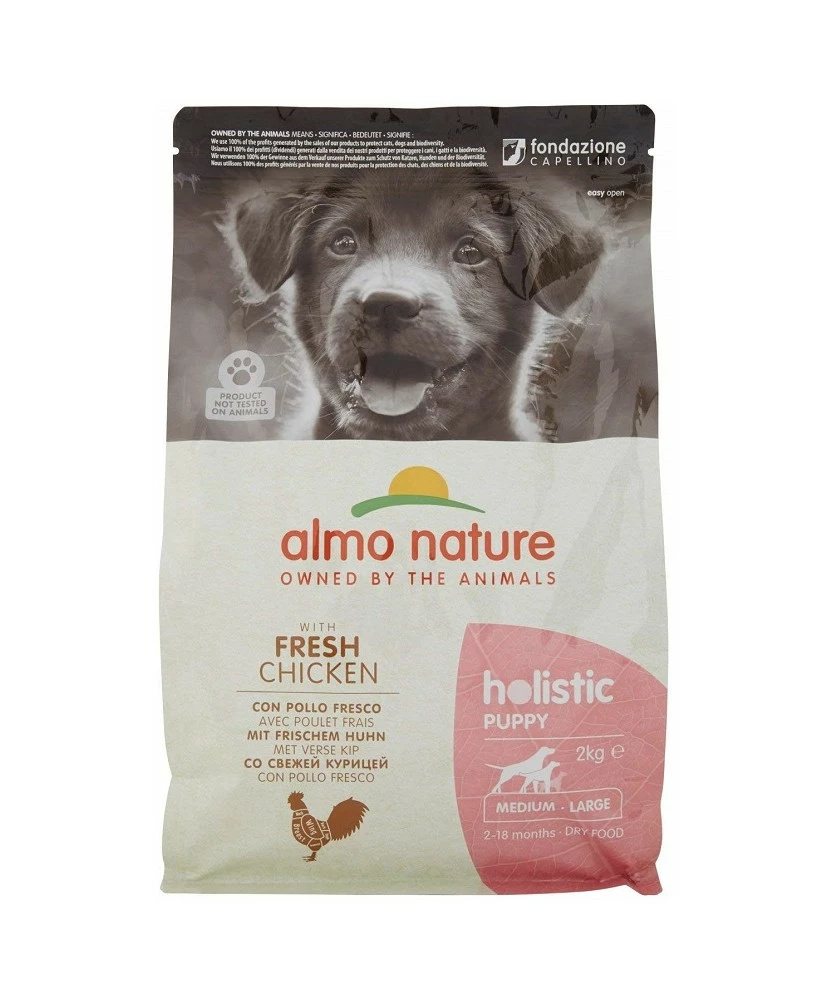 Almo Nature Holistic Medium Puppy Con Pollo - 12 Kg 3 Almo Nature Holistic Medium Puppy Con Pollo - 12 Kg