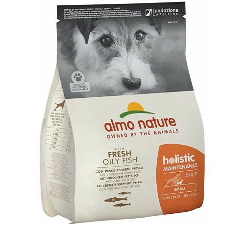 Almo Nature Holistic Small Adult Con Pesce Azzurro - 2 Kg 3 Almo Nature Holistic Small Adult Con Pesce Azzurro - 2 Kg