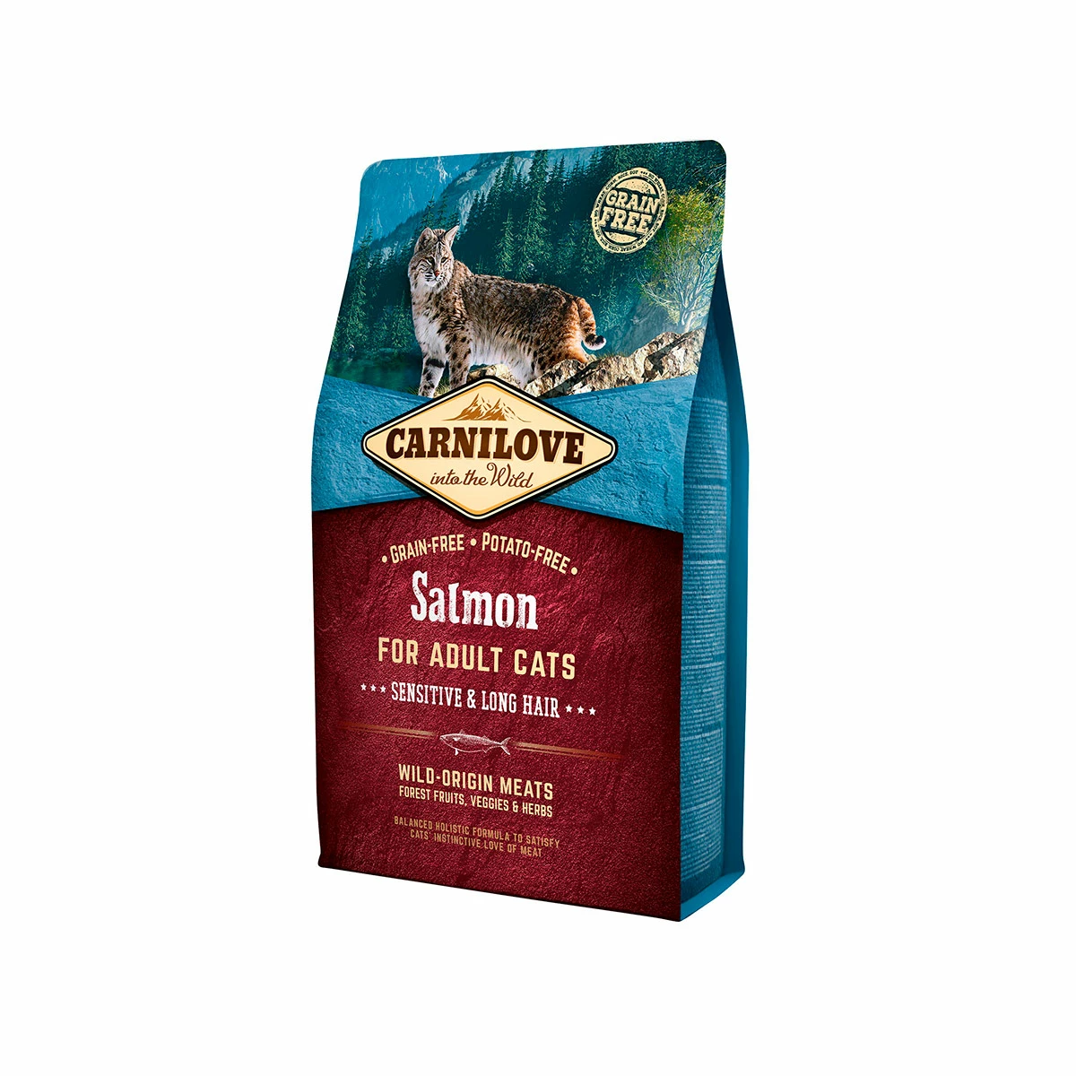 Carnilove Cat Sensitive Salmone - 2 Kg 3 Carnilove Cat Sensitive Salmone - 2 Kg