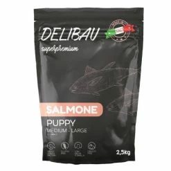 Delibau Superpremium Cibo Per Cani Puppy Medium-Large Salmone - 12 Kg
