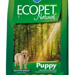 Ecopet Natural Puppy Medium - 12 Kg