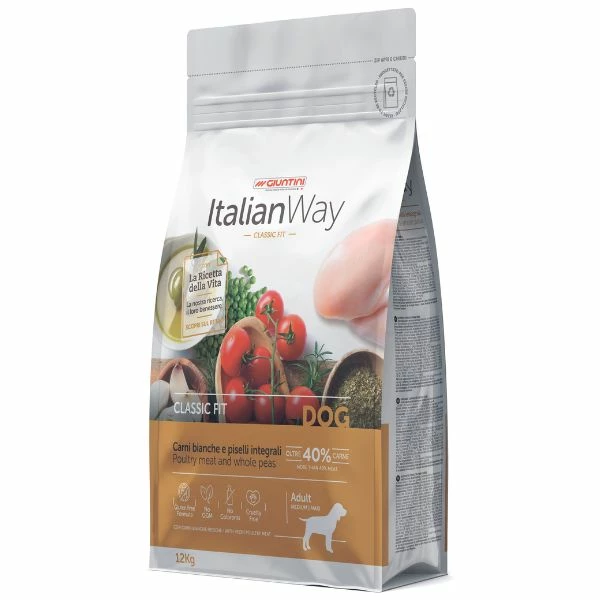 Italian Way ItalianWay Medium/Maxi Adult Carni Bianche - 3 Kg 3 Italian Way ItalianWay Medium/Maxi Adult Carni Bianche - 3 Kg