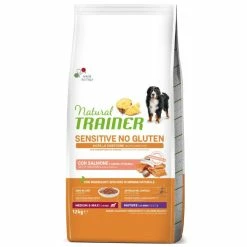 Natural Trainer Sensitive No Gluten Medium&Maxi Mature Con Salmone - 12 Kg