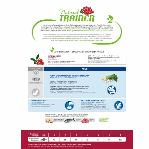 Natural Trainer Adult Con Pollo Fresco - 1,5 Kg 4 Natural Trainer Adult Con Pollo Fresco - 1,5 Kg - immagine 2