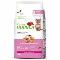 Natural Trainer Kitten Con Salmone - 1,5 Kg