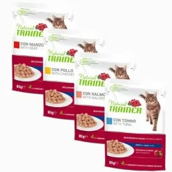 Natural Trainer Adult Bocconcini In Salsa 85 Gr - Manzo