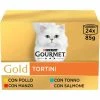 Purina Gourmet Gold Tortini Umido Gatto Multipack 24x85g - 24 X 85 Gr