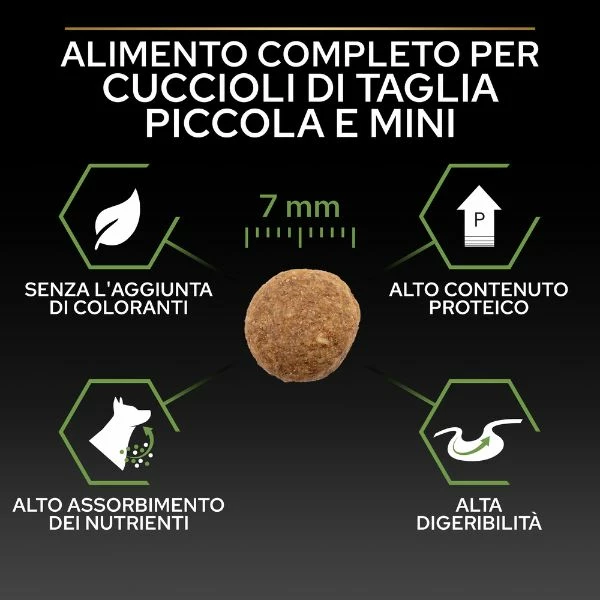 Purina Pro Plan Healthy Start Small E Mini Puppy Crocchette Cane Pollo - 3 Kg 8 Purina Pro Plan Healthy Start Small E Mini Puppy Crocchette Cane Pollo - 3 Kg - immagine 6