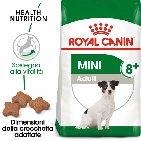 Royal Canin Mini Adult 8+ - 2 Kg 4 Royal Canin Mini Adult 8+ - 2 Kg - immagine 2