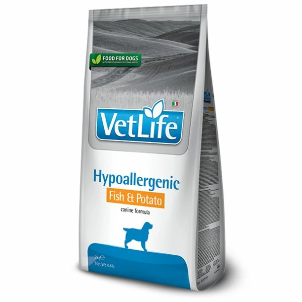 Farmina Vet Life Canine Hypoallergenic Pesce & Patate - 12 Kg 3 Farmina Vet Life Canine Hypoallergenic Pesce & Patate - 12 Kg