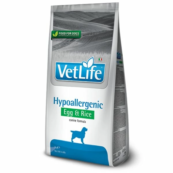 Farmina Vet Life Canine Hypoallergenic Uova & Riso - 2 Kg 3 Farmina Vet Life Canine Hypoallergenic Uova & Riso - 2 Kg