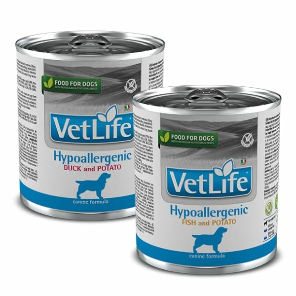 Farmina Vet Life Canine Hypoallergenic 300 Gr - Anatra & Patate 3 Farmina Vet Life Canine Hypoallergenic 300 Gr - Anatra & Patate