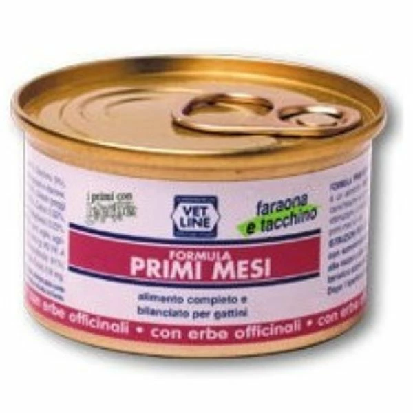 Vet Line Formula Primi Mesi Kitten 85 Gr - Faraona E Tacchino 3 Vet Line Formula Primi Mesi Kitten 85 Gr - Faraona E Tacchino