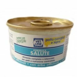 Vet Line Salute Cat Senior 85 Gr - Pollo Coniglio E Lepre