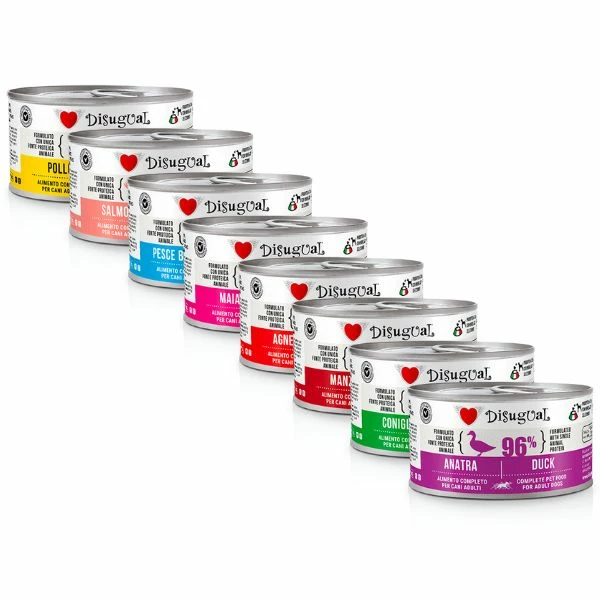 Disugual Monoproteico Grain Free 150 Gr - Anatra 3 Disugual Monoproteico Grain Free 150 Gr - Anatra