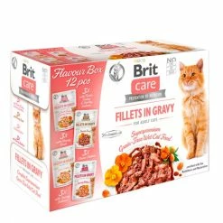 Brit Care Grain Free Cat Flavour Box Multipack 85 G X12 Bustine - 1 Confezione