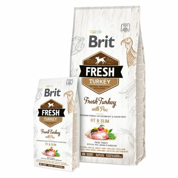 Brit Fresh Mature Fit & Slim Tacchino E Piselli - 12 Kg 3 Brit Fresh Mature Fit & Slim Tacchino E Piselli - 12 Kg