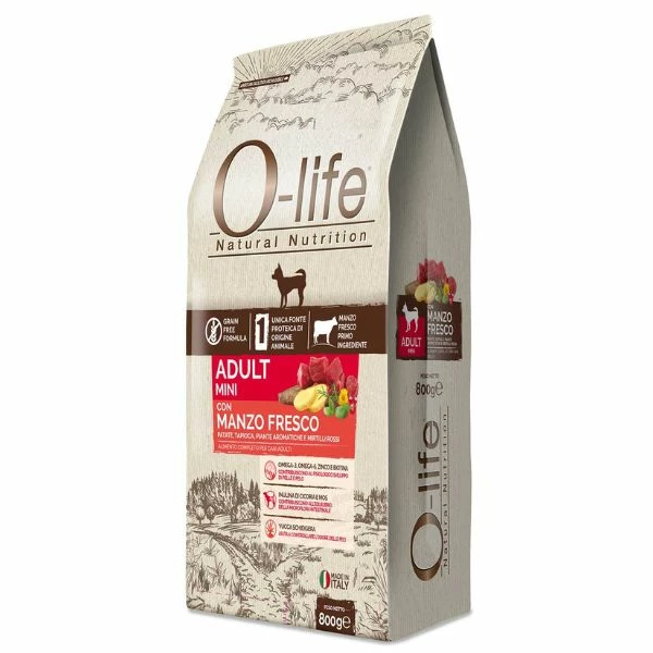 O'life O-life Dog Grain Free Adult Mini Manzo Fresco - 7 Kg 3 O'life O-life Dog Grain Free Adult Mini Manzo Fresco - 7 Kg