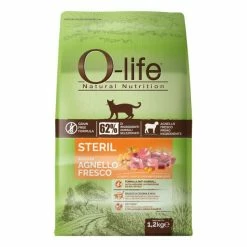 O'life O-life Cat Sterilised Grain Free Agnello Fresco - 2,4 Kg