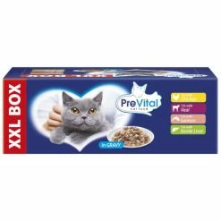 Prevital Cat Food Sterilised Multipack XXL Box 48x100 Gr - Multigusto