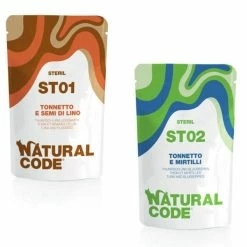 Natural Code Sterilised Buste In Acqua Di Cottura 70 Gr - ST02 - Tonnetto E Mirtilli