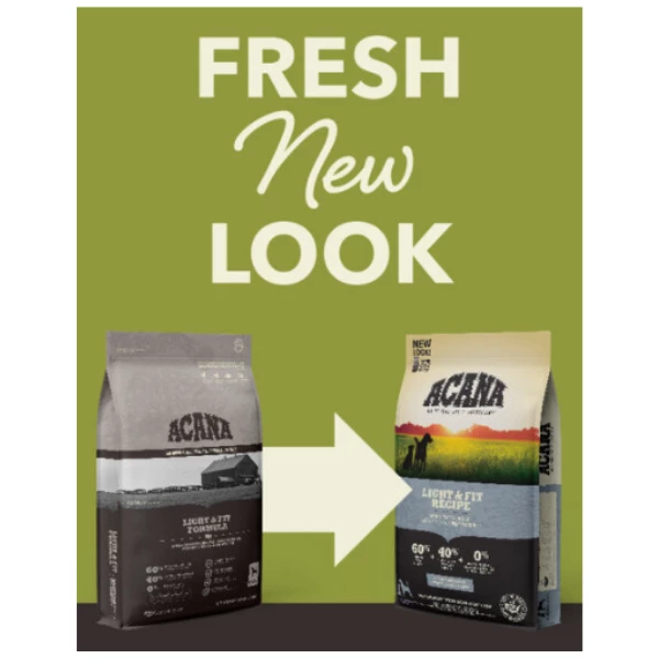 Acana Light And Fit Recipe - 11,4 Kg 4 Acana Light And Fit Recipe - 11,4 Kg - immagine 2