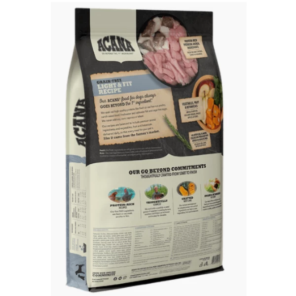 Acana Light And Fit Recipe - 11,4 Kg 5 Acana Light And Fit Recipe - 11,4 Kg - immagine 3