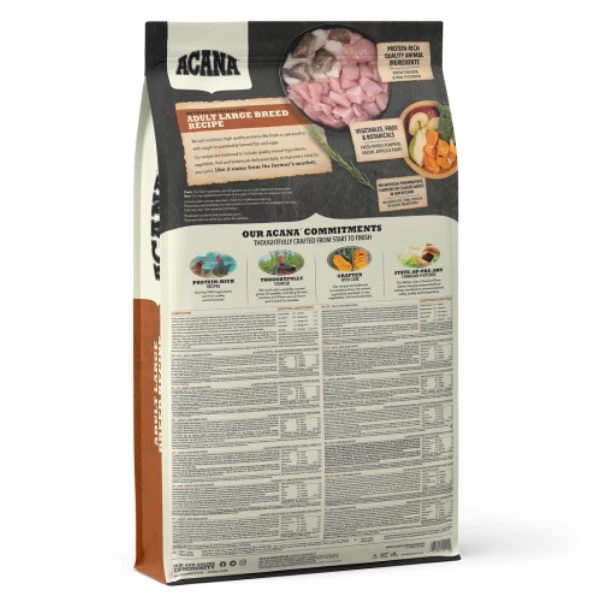Acana Adult Large Breed Recipe Grain Free - 11,4 Kg 5 Acana Adult Large Breed Recipe Grain Free - 11,4 Kg - immagine 3