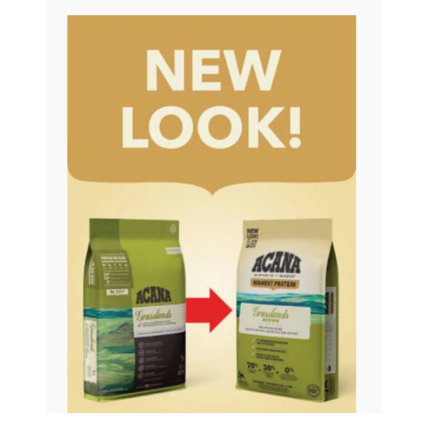 Acana Grasslands Grain Free - 11,4 Kg 4 Acana Grasslands Grain Free - 11,4 Kg - immagine 2