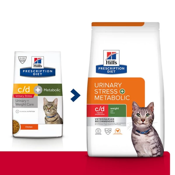 Hill's Prescription Diet Metabolic + Urinary Stress Feline - 3 Kg 4 Hill's Prescription Diet Metabolic + Urinary Stress Feline - 3 Kg - immagine 2