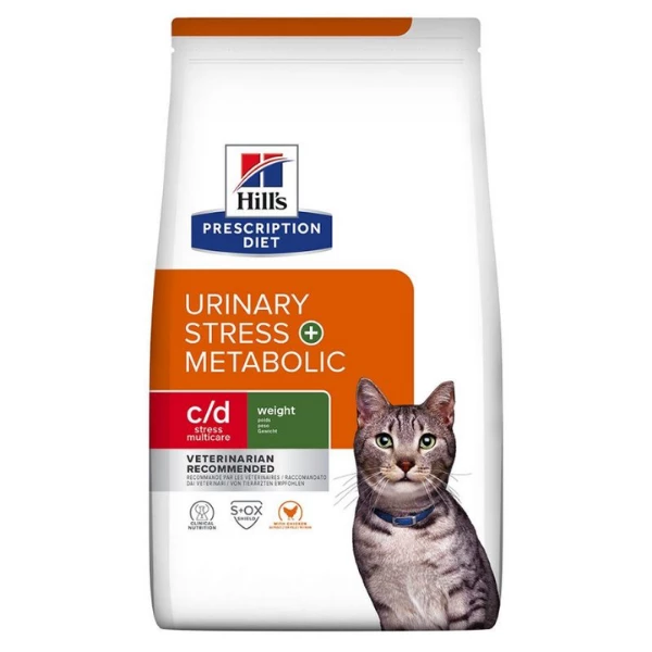 Hill's Prescription Diet Metabolic + Urinary Stress Feline - 3 Kg 3 Hill's Prescription Diet Metabolic + Urinary Stress Feline - 3 Kg