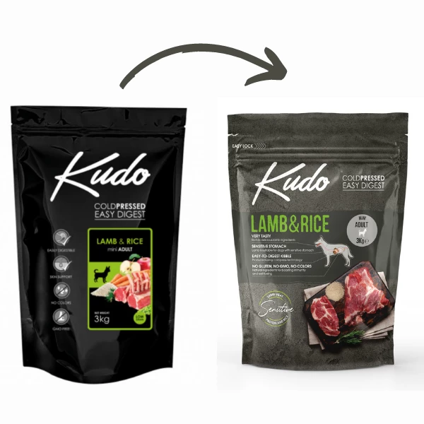 Kudo Low Grain Adult Mini Agnello E Riso - 3 Kg 4 Kudo Low Grain Adult Mini Agnello E Riso - 3 Kg - immagine 2