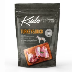 Kudo Low Grain Puppy E Junior Mini Tacchino E Anatra - 3 Kg