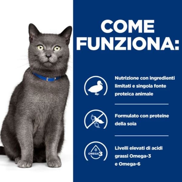 Hill's Prescription Diet D/d Feline - 1,5 Kg 5 Hill's Prescription Diet D/d Feline - 1,5 Kg - immagine 3