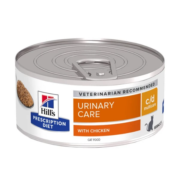 Hill's Prescription Diet C/d Multicare Feline Con Pollo - 156 Gr 3 Hill's Prescription Diet C/d Multicare Feline Con Pollo - 156 Gr