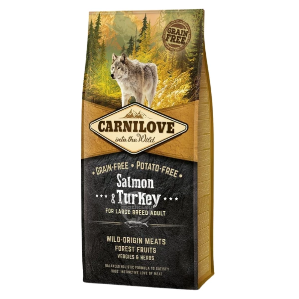 Carnilove Adult Large Salmone & Tacchino - 12 Kg 3 Carnilove Adult Large Salmone & Tacchino - 12 Kg