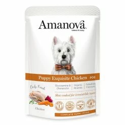 Amanova Dog Puppy Umido Grain Free 100 Gr - Pollo Fresco