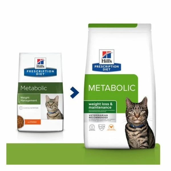 Hill's Prescription Diet Metabolic Feline Al Pollo - 1,5 Kg 4 Hill's Prescription Diet Metabolic Feline Al Pollo - 1,5 Kg - immagine 2