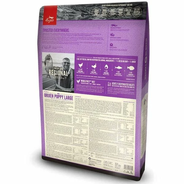 Orijen Puppy Large Dog Food - 11,4 Kg 5 Orijen Puppy Large Dog Food - 11,4 Kg - immagine 3