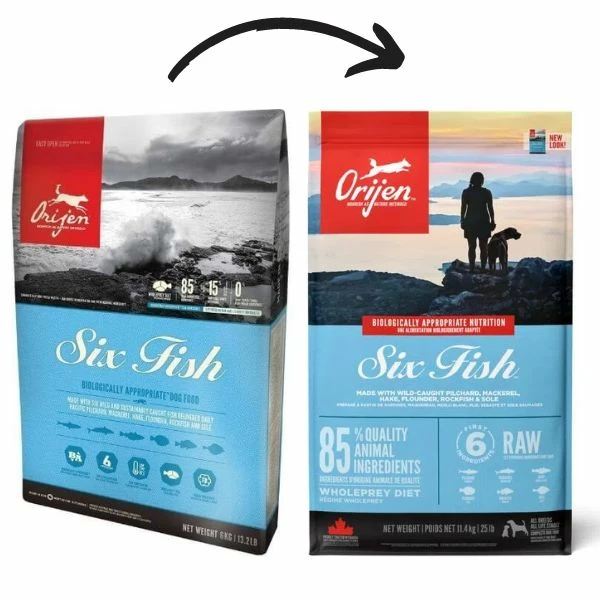 Orijen Six Fish Dog Food - 11,4 Kg 4 Orijen Six Fish Dog Food - 11,4 Kg - immagine 2