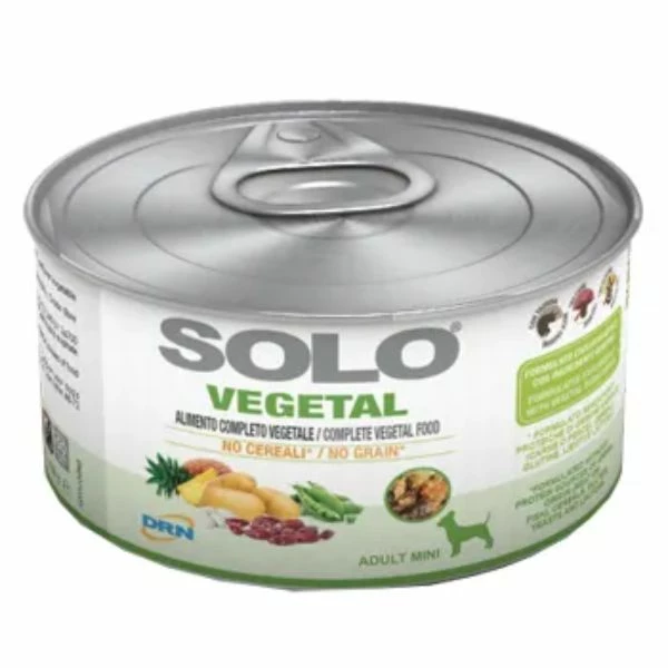 DRN Solo Vegetal No Grain Adult Mini 150 Gr - 150 Gr 3 DRN Solo Vegetal No Grain Adult Mini 150 Gr - 150 Gr