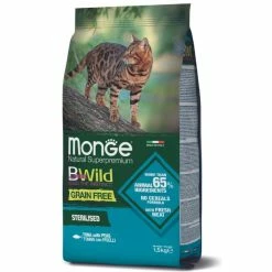 Monge Bwild Cat Adult Sterilised Grain Free Tonno - 1,5 Kg