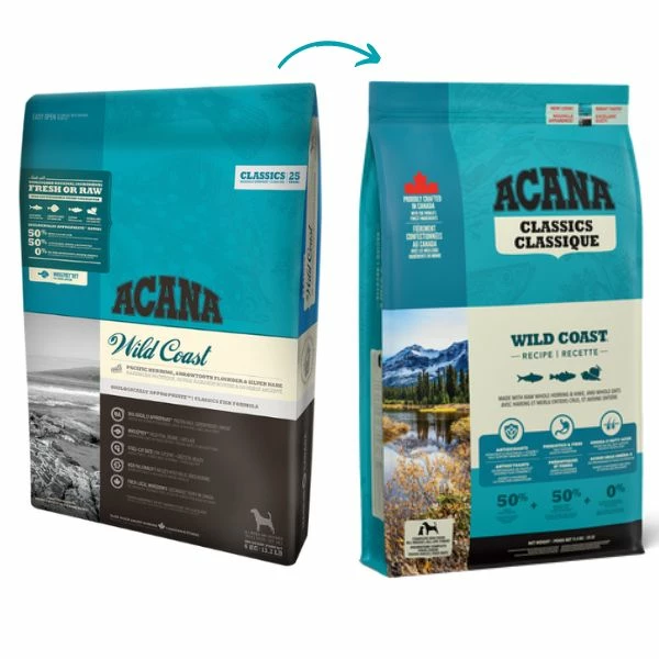 Acana Classics Wild Coast Recipe - 2 Kg 4 Acana Classics Wild Coast Recipe - 2 Kg - immagine 2