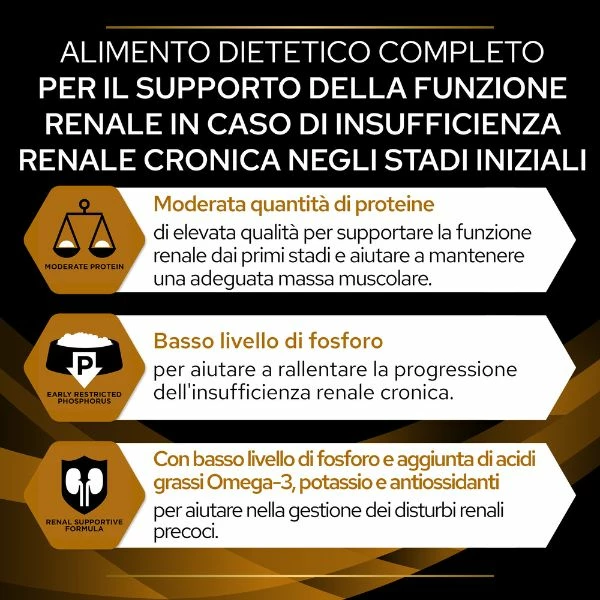 Purina Pro Plan Veterinary Diets NF Renal Function Advanced Care - 1,5 Kg 5 Purina Pro Plan Veterinary Diets NF Renal Function Advanced Care - 1,5 Kg - immagine 3