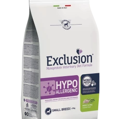 Exclusion Diet Hypoallergenic Small Breed Insetti E Piselli - 2 Kg