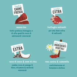 Edgard & Cooper Adult Grain Free Bio 100gr - Bio Tacchino -Cibo per gatti negozio it edgard cooper keyingredients dog cups organicbeef 1